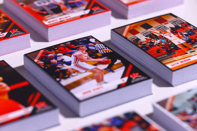 Player Cards Designed and Printed for Kimberly Basketball